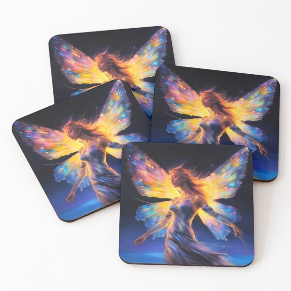 Item preview, Iridescent glowing Fairy 5 designed and sold by Art by Lilia.