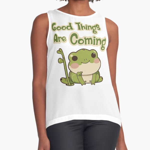 Good Things Are Coming Cute Frog | Poster
