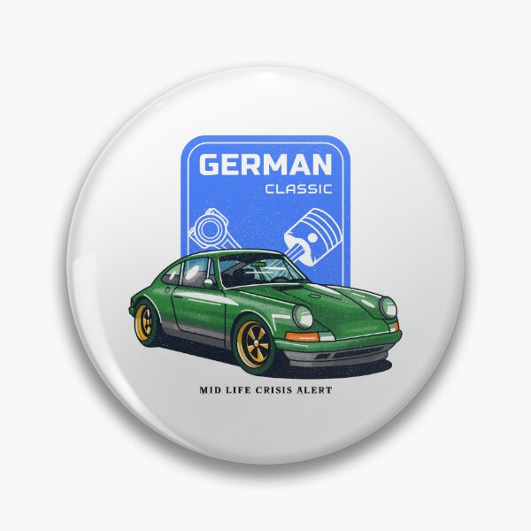 Item preview, Classic German Sports Car Logo designed and sold by 67prints.