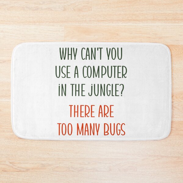 Item preview, Tech Troubles in the Wilderness: The Jungle and Its Bug-Infested Computers designed and sold by artvia.