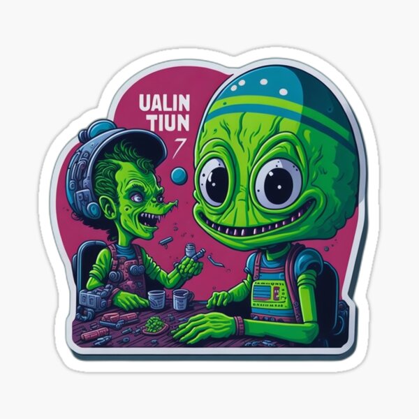 Item preview, ALIEN FRIENDS designed and sold by Edesign13.