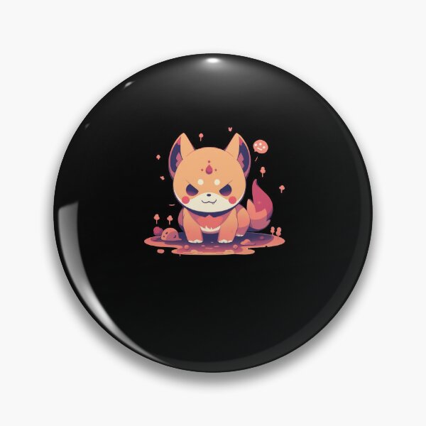 Item preview, Japanese dog Shiba Inu devil bad mood designed and sold by Naohiro.