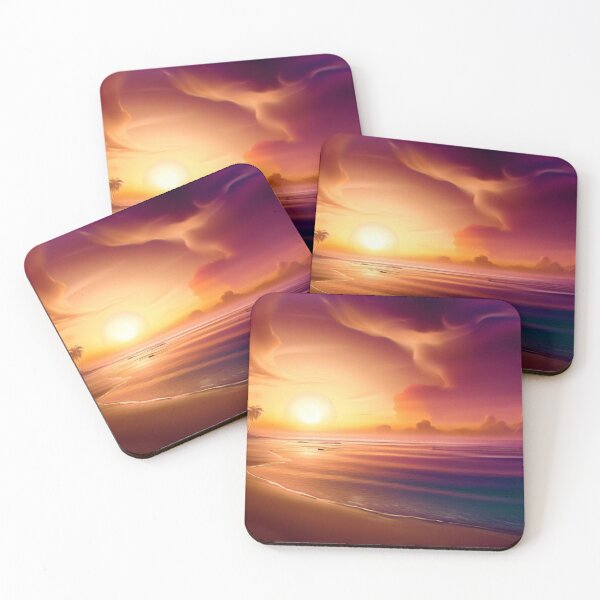 Item preview, Fantastic Glow: When the Beach Takes on the Magic of Sunset designed and sold by Vipexshop.