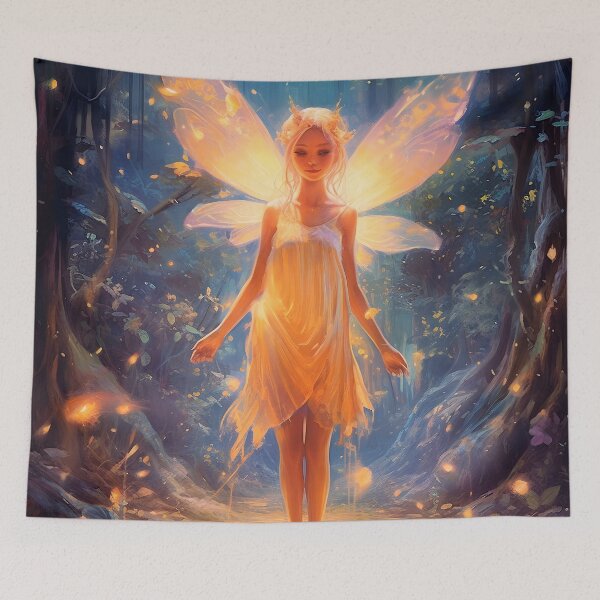Item preview, Iridescent glowing Fairy 7 designed and sold by Art by Lilia.