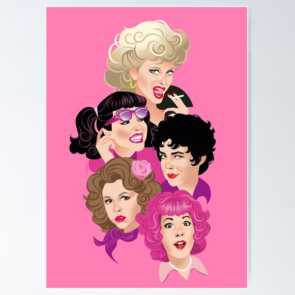 Item preview, Pink Ladies designed and sold by AleMogolloArt.