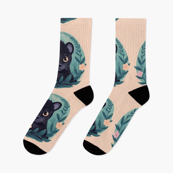 Item preview, The cute panther and nature designed and sold by KimierArt.