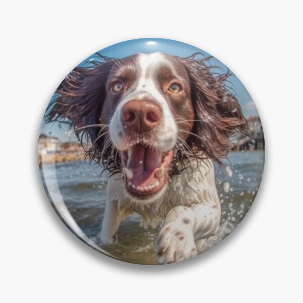 Item preview, Crazy Springer Spaniel designed and sold by Chris O'Connor.