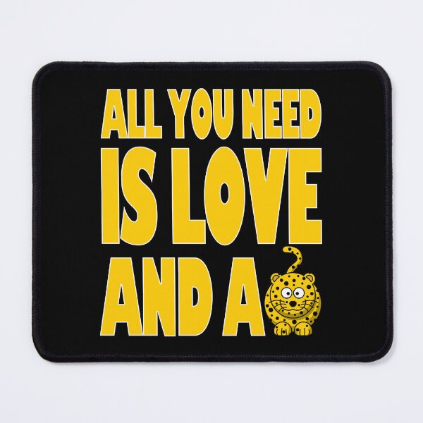 Item preview, All you need is love and a cat designed and sold by likbatonboot.