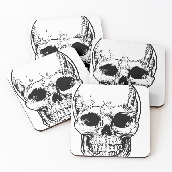 Item preview, Skull tattoo designed and sold by NotreDameChelle.