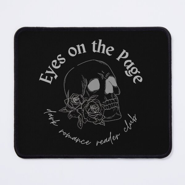 Item preview, "eyes on the page" dark romance reader designed and sold by RomanceVibes.