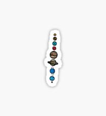 Planets xs Sticker