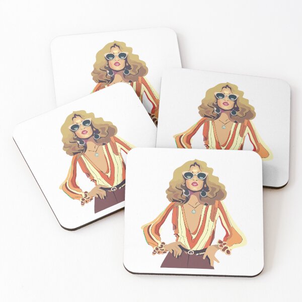 Item preview, Cool 70s it girl designed and sold by Edekad.