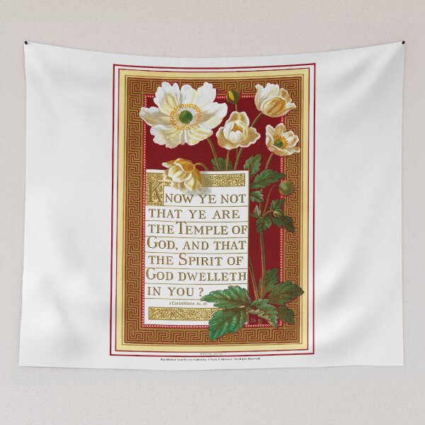 Item preview, Know Ye Not that Ye are the Temple of God designed and sold by Pictures With A Message.