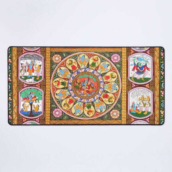 Item preview, Mandala 156 Colorful Hindu Rose Mandala designed and sold by GuyBlank.