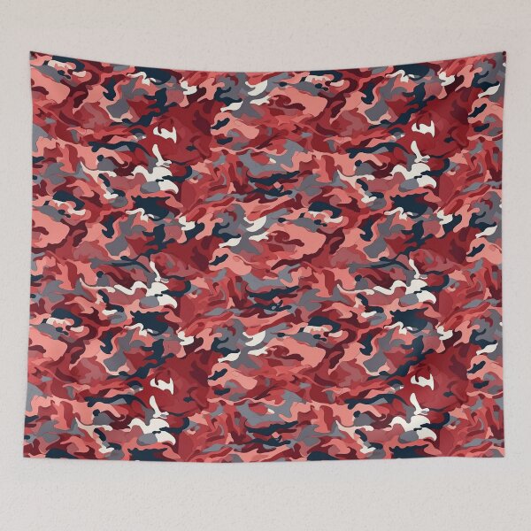 Item preview, Red Camouflage designed and sold by pinkal.
