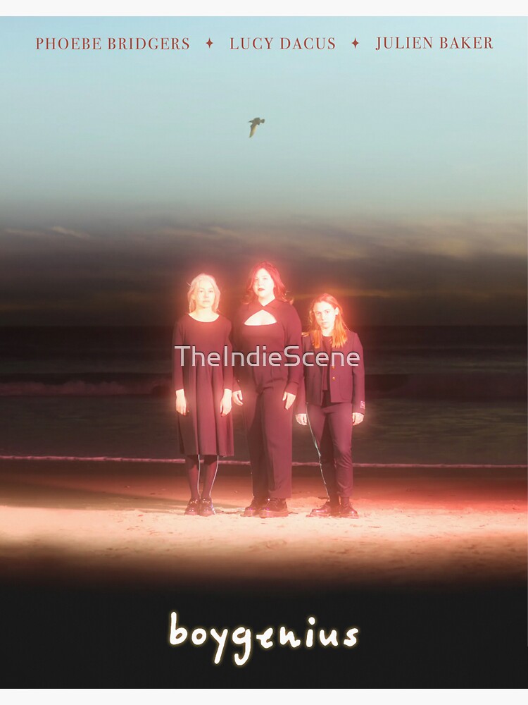 "Boygenius Dreamy Poster boygenius" Sticker for Sale by TheIndieScene Redbubble
