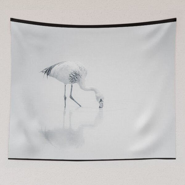 Item preview, Flamingo in Mono designed and sold by JoSowden.