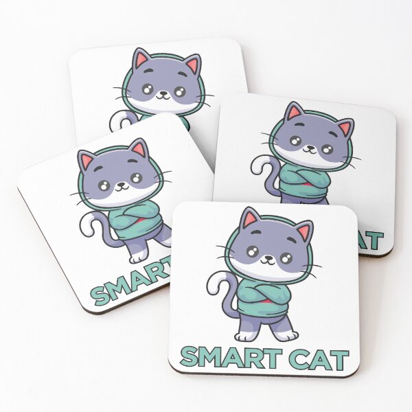 Item preview, Cute Smart cat ,smart cat lovers designed and sold by GSJGROUP.