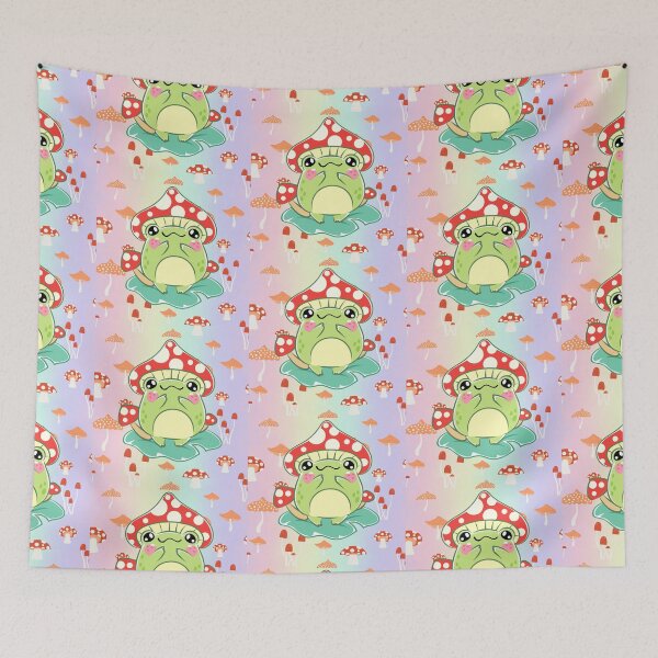 Item preview, bobby the mushroom frog  designed and sold by ZoisStore.