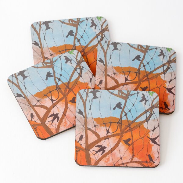 Item preview, Bare tree at sunset  designed and sold by Kiruthikaarts.