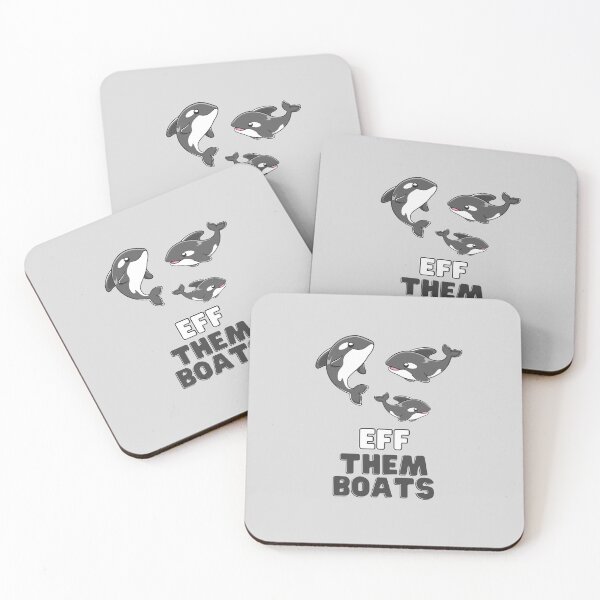 Item preview, Orcas: Eff Them Boats designed and sold by Mothe3rd.