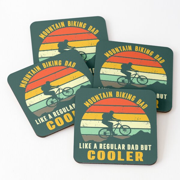 Item preview, mountain biking dad like a regular dad but cooler  designed and sold by MarigeneWard.