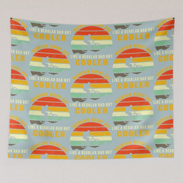 Item preview, mountain biking dad like a regular dad but cooler  designed and sold by MarigeneWard.