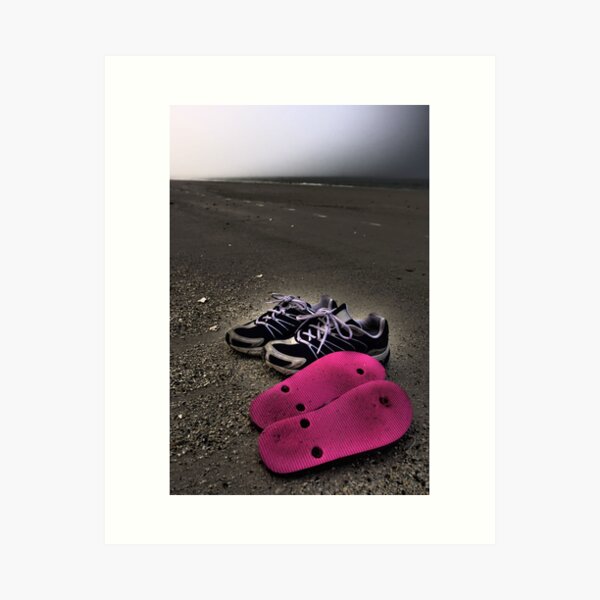 Gone Shelling Art Print