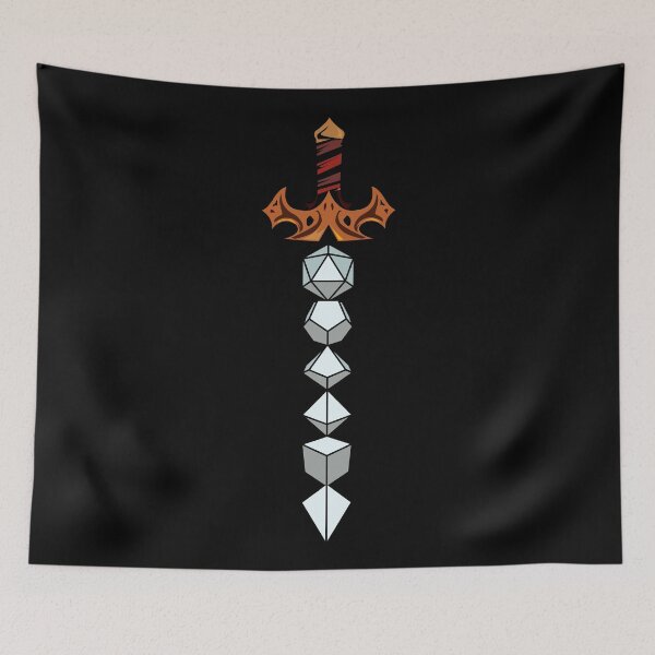 Item preview, Dice Greatsword of the Barbarian designed and sold by pixeptional.