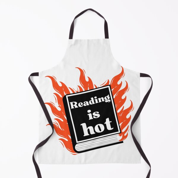 Item preview, Reading is hot - Bookish designed and sold by Stuffspot.
