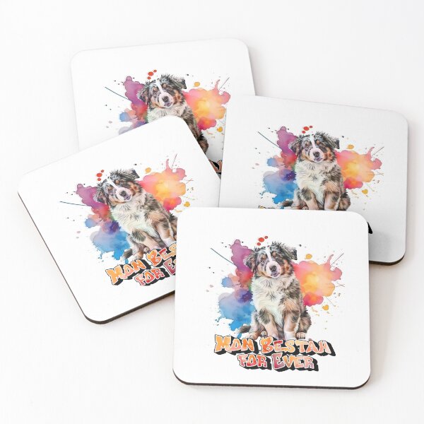 Item preview, Australian Shepherd Dog, Mon Bestah for ever, for shepherd lovers, in French designed and sold by isaweb.