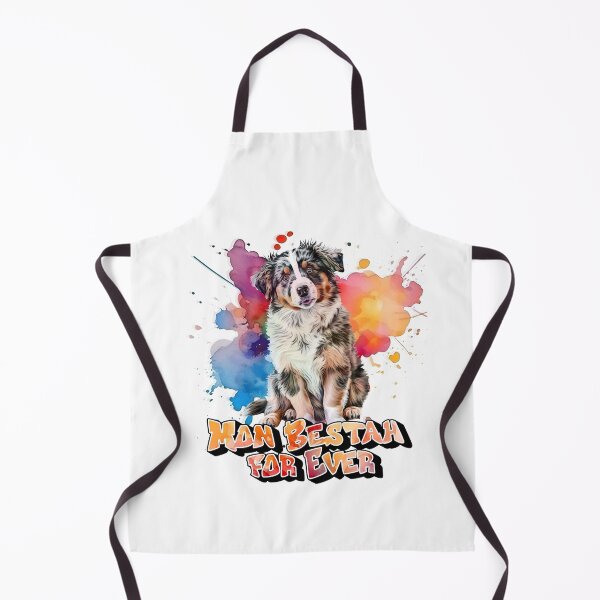 Item preview, Australian Shepherd Dog, Mon Bestah for ever, for shepherd lovers, in French designed and sold by isaweb.