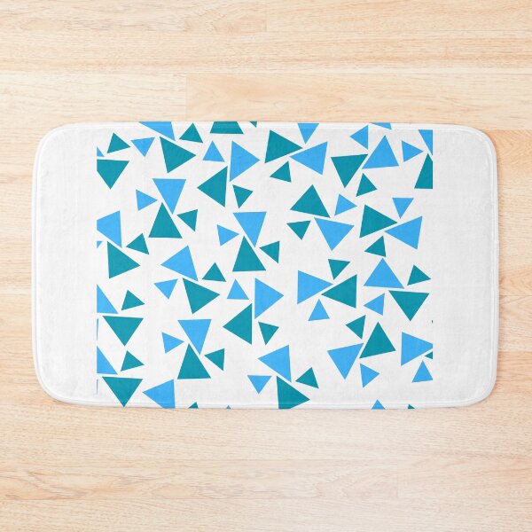 Item preview, Triangles Pattern Blue designed and sold by Cactus202.