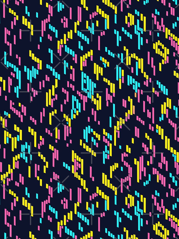 Thumbnail 4 of 4, iPhone Case, Digital Pixelation designed and sold by PatternLounge.