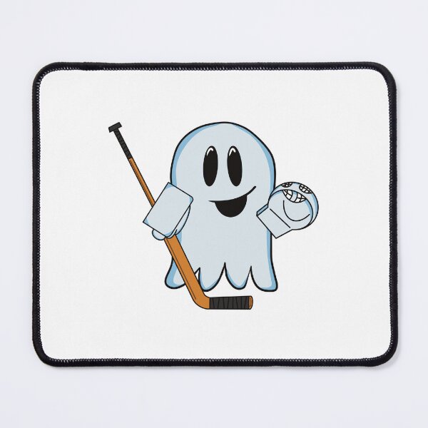 Item preview, Ghoulie the Goalie - Ice Hockey Ghost designed and sold by HockeyGhost.