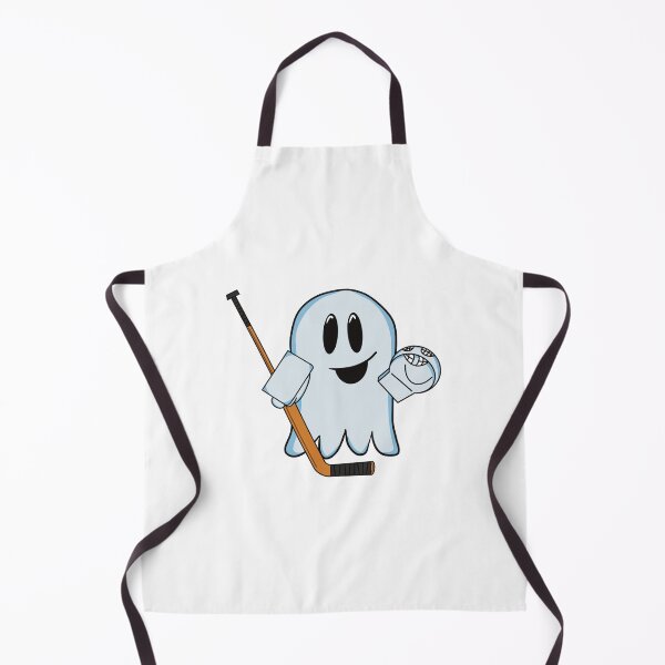 Item preview, Ghoulie the Goalie - Ice Hockey Ghost designed and sold by HockeyGhost.
