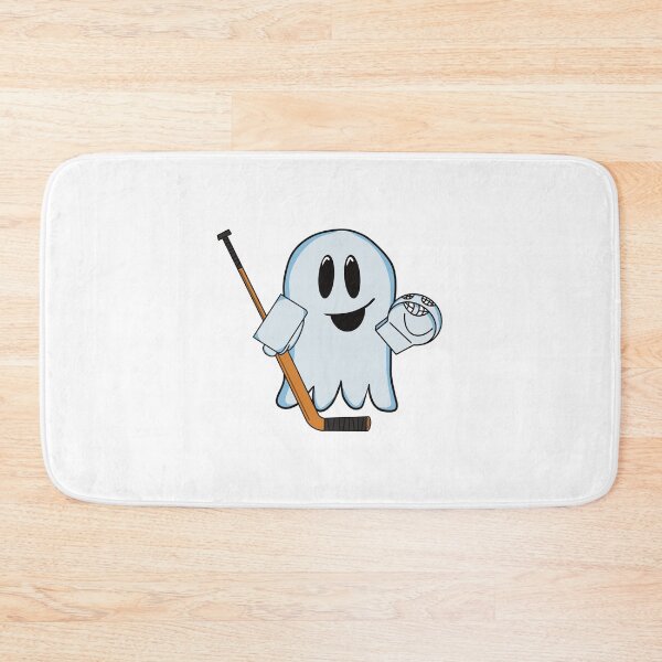 Item preview, Ghoulie the Goalie - Ice Hockey Ghost designed and sold by HockeyGhost.