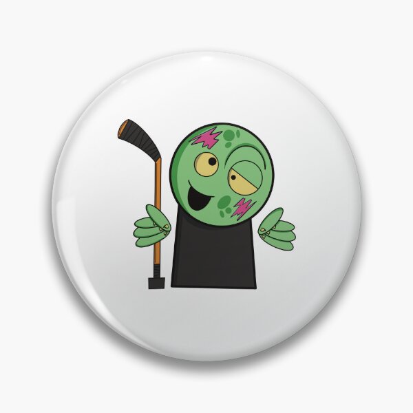 Item preview, Zombie Ice Hockey Player - Ice Hockey Ghost designed and sold by HockeyGhost.
