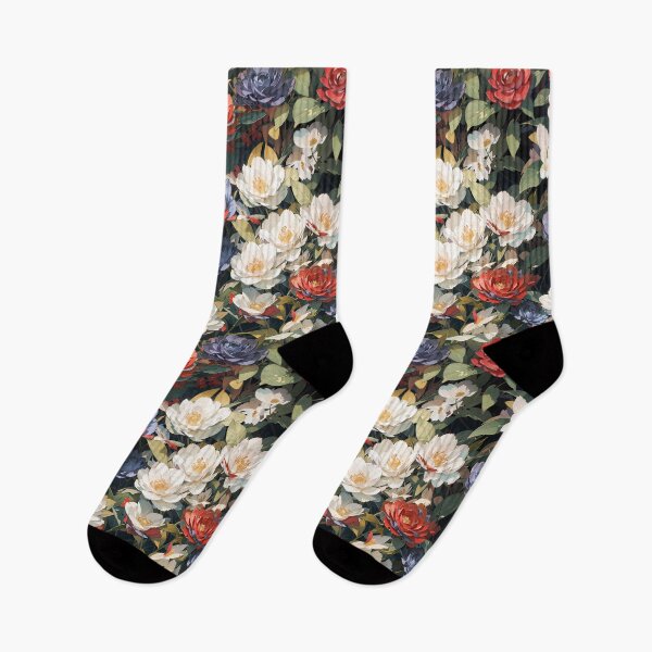 Artikelvorschau, Handgezeichnetes nahtloses Blumenmuster im Comic-Stil entworfen und verkauft von YPSimon.