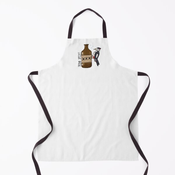 Item preview, Drink Woodpecker - Gulp Woodpecker Illustration Bird on bottle designed and sold by GingerandMilk.