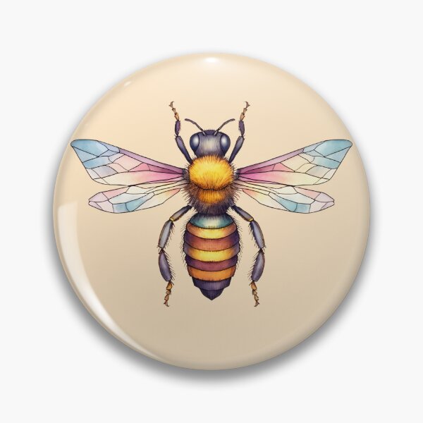 Artikelvorschau, Honey Bee, Wildlife Design entworfen und verkauft von InkLines.