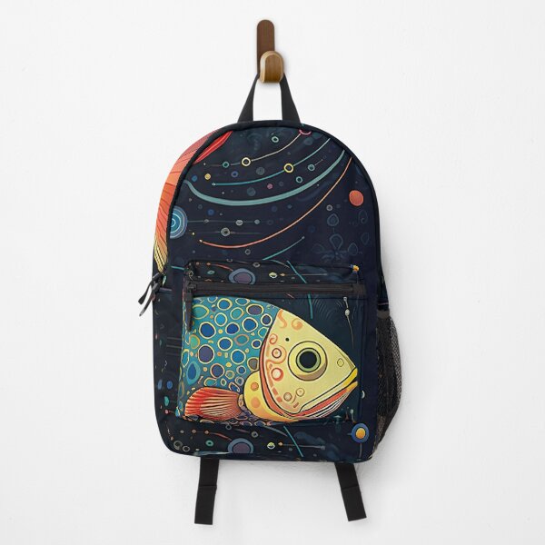 Item preview, Cosmic Fish - Colorful Artwork designed and sold by Visual-Elixir.