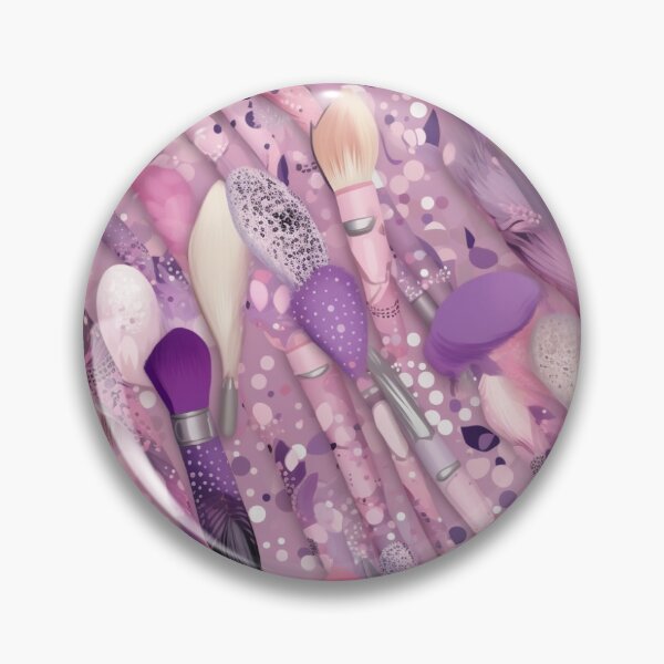 Item preview, Beauty Makeup Brushes & Rhinestones  designed and sold by PixaBella.