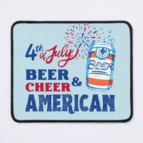 Item preview, 4th Of July Beer & Cheer American designed and sold by simmoredsign.
