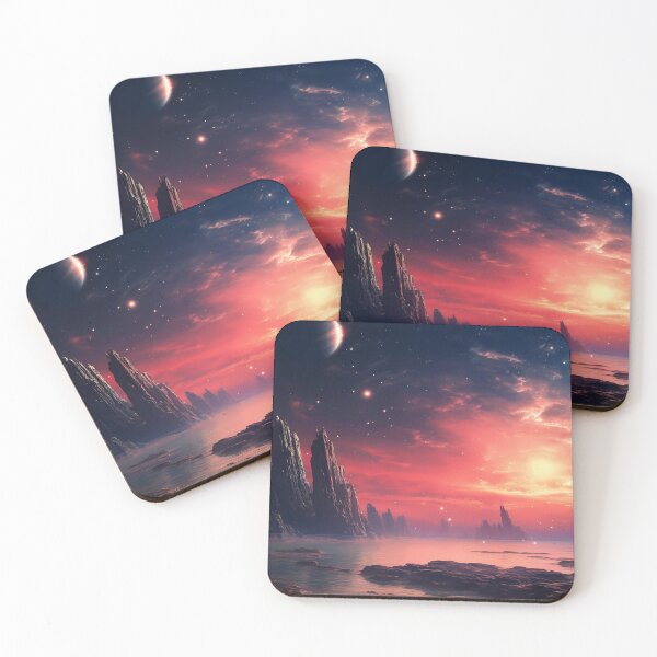 Item preview, Celestialpunk: Majestic & Futuristic Landscape designed and sold by GiveMeMood.