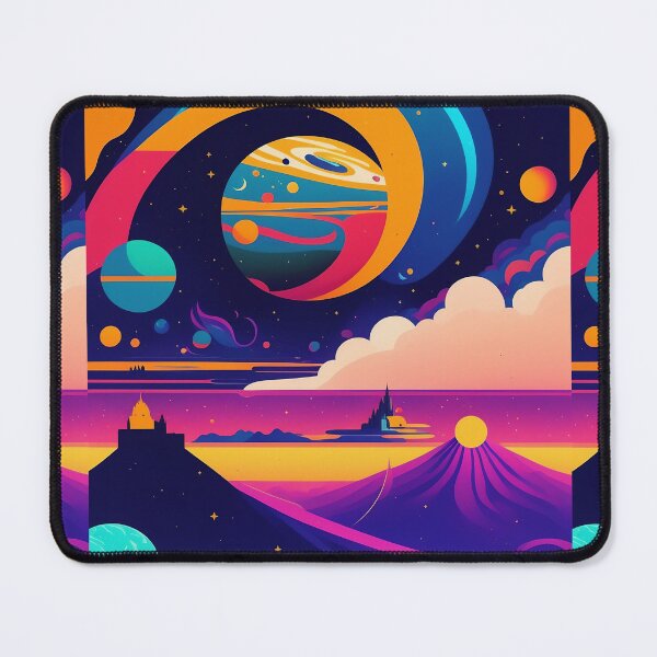 Item preview, A colorful star system landscape designed and sold by Elobrdn.