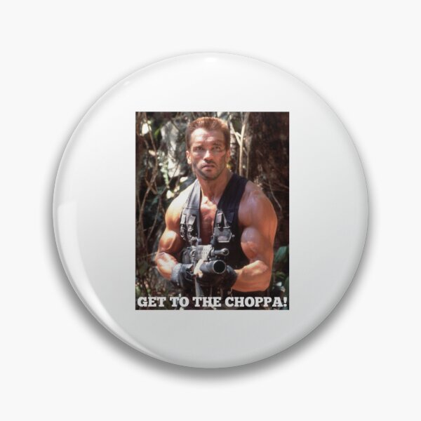 Item preview, Predator - Arnold - Get To The Choppa! designed and sold by SlynnArts.