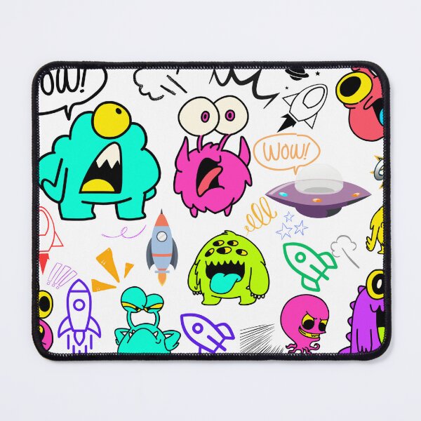 Item preview, space monsters designed and sold by Venezuelaaaaa.