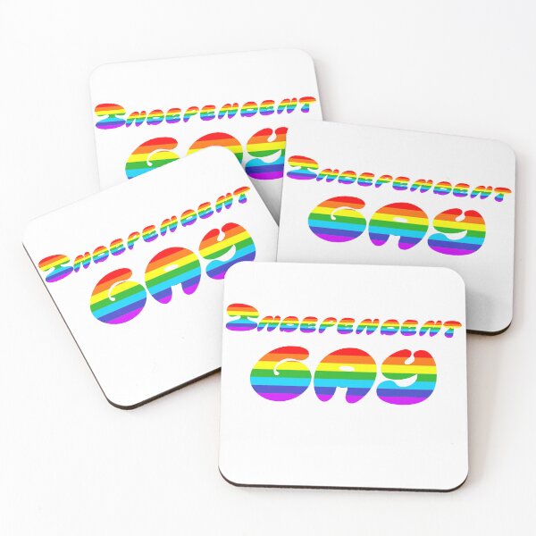 Item preview, Independent Gay, LGBTQIA Pride designed and sold by ShopULove.