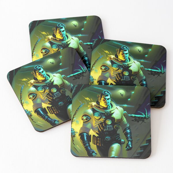 Item preview, A hero from outter space | vintage comics aesthetic  designed and sold by spinolator.